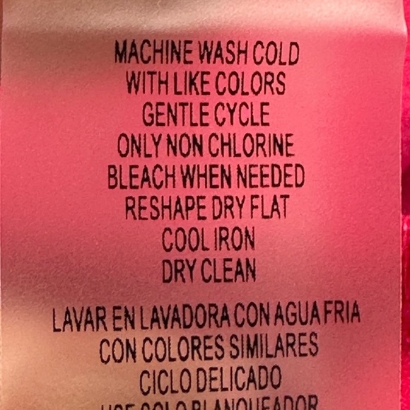 Tommy Hilfiger Sleeveless V Neck Midi Dress - Hot Pink - size 10 - Picture 8 of 9